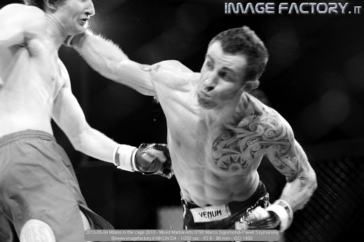 2013-05-04 Milano in the cage 2013 - Mixed Martial Arts 0790 Marco Sigismondi-Pawel Szymansky